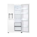 LG Refrigerator | GSLC40SWPE | Energy efficiency class E | Free standing | Side by side | Height 179