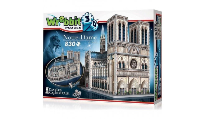 Tactic Wrebbit 3D Puzzle 830 el Notre Dame de Paris