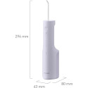 Panasonic Oral Irrigator | EW-DJ26-V303 | Cordless | 200 ml | Number of heads 2 | White