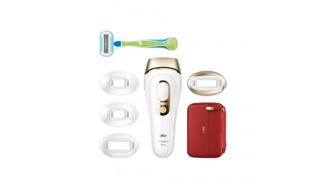 Braun Silk-expert Pro 5 IPL fotoepilaator | PL5382 | Lambi eluiga (välgud) 400 000 | Võimsustasemeid