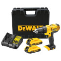 DRILL CORDLESS DCD771D2-QW 2X2AH 18V