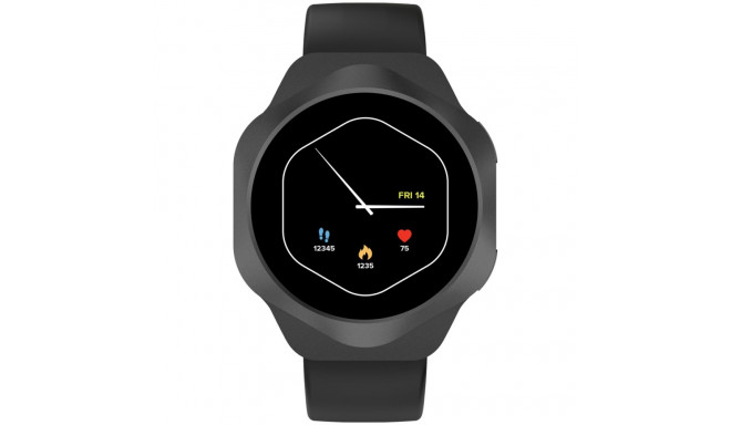 CANYON Smart Watch Hexagon 88 BT-CALL Black