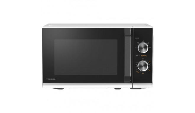 SOLO Microwave Oven, 20 Litres, Rotating Plate with Storage, Timer, Built-in LED Lights, 800 W, colo