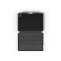 Epico klaviatuuriga ümbris iPad Pro 12,9andquot; (2021/2022) - QWERTY / must