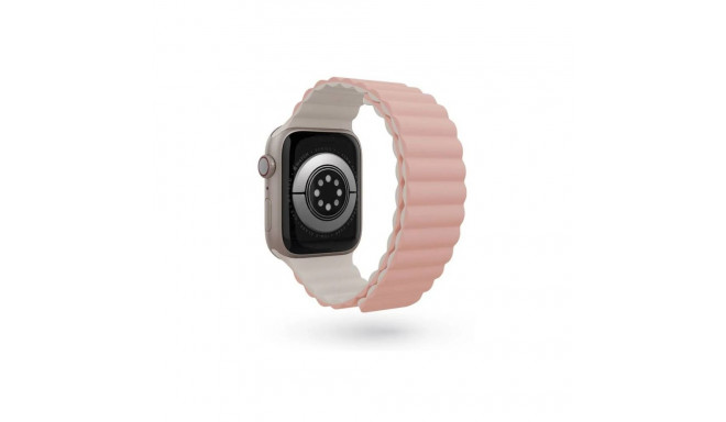 Epico magnetiline rihm Apple Watch 42/44/45mm, roosa/hall