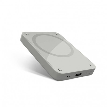 Epico 4200mAh magnetiline juhtmevaba akupank - helehall