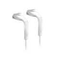 UBIQUITI ULTRA-THIN PATCH CABLE WITH BENDABLE BOOTS DESIGNED FOR INSTALLATION FLEXIBILITY / WHITE / 