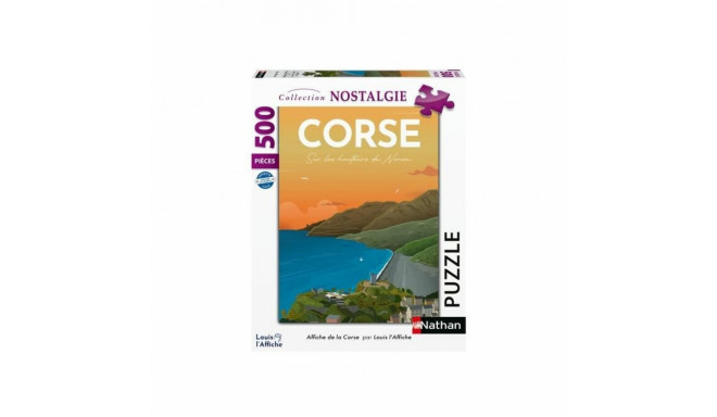 Puzzle Nathan Affiche de la Corse