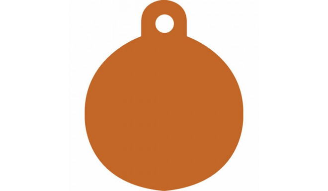 Identification plate for collar Imarc Circle Orange