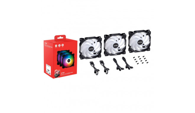 Box Ventilator XPG VENTO 120 ARGB PWM Ø 12 cm (3 Units)