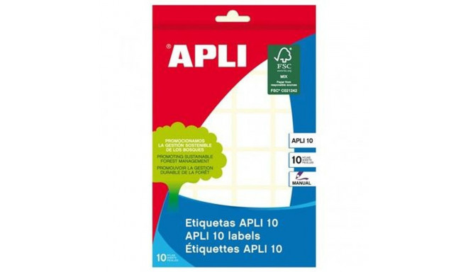 Labels Apli White 10 Sheets (10 Units)