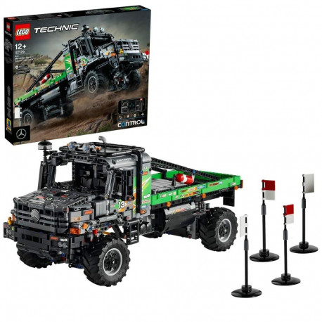 Konstruktsioon komplekt Lego 42129 Technic Mercedes-Benz Zetros 4x4 rouge noir