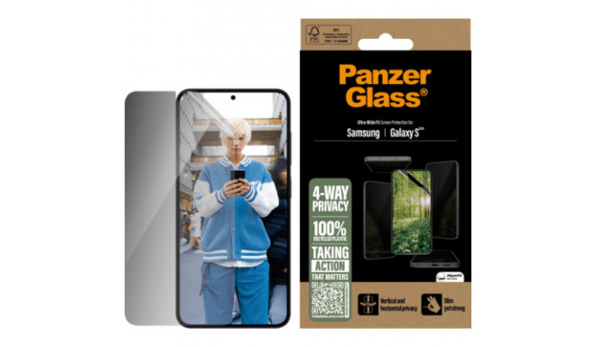 PanzerGlass ECO MATRIX Privacy 360° SP Galaxy S25 UWF