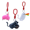 EXPLODING KITTENS Plush Backpack Hanger in a blind pack, 7,5 cm