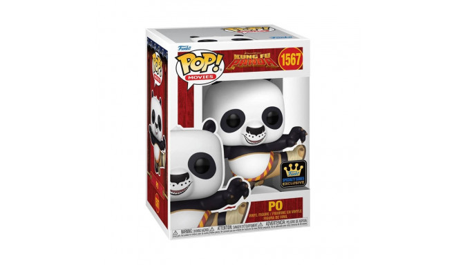 FUNKO POP! Vinyl Figure: Kung-Fu Panda - Po (w/Chase) (Flocked)