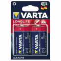 2x bateria R-20 R20 D 1,5V alkaliczna Varta Longlife Max Power