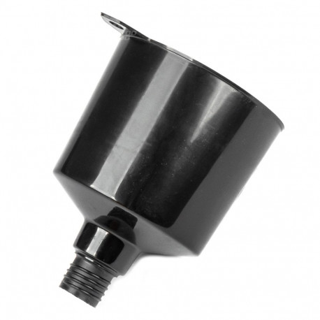 amio-04043 must universaalne plastist lehter kütusele vedelikele veele ovaalne 12 cm