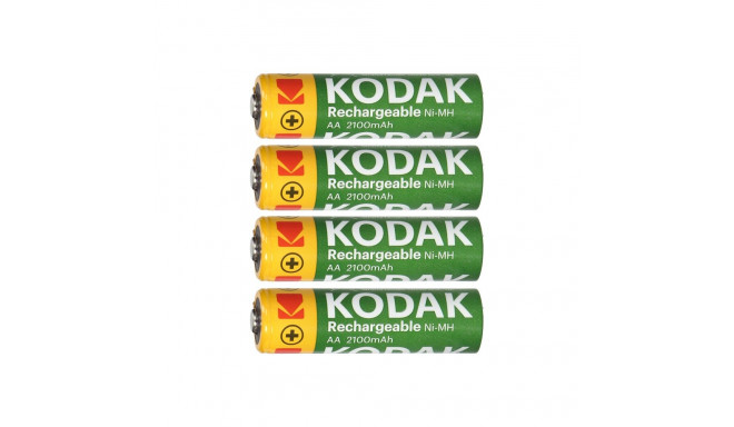 Kodak Ni-MH AA 2100mAh akud, 4 tk.