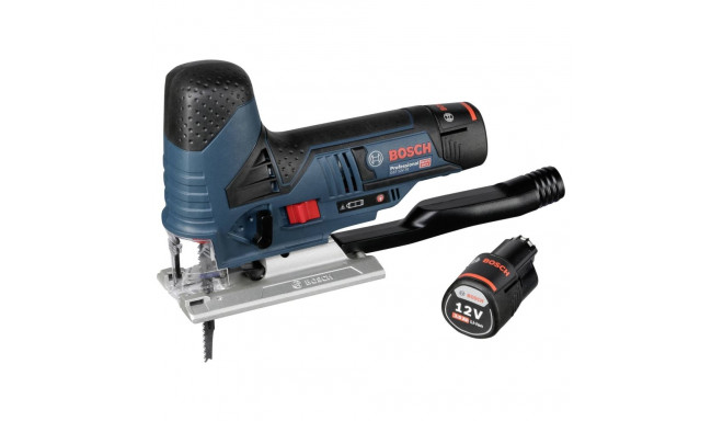 Bosch Akumuliatorinis siaurapjūklis GST 12V-70, 2x3,0Ah