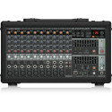 Behringer PMP2000D audio mixer 14 channels Black