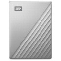 "2,5"" WD My Passport Ultra Mac 4TB Silver USB-C/USB3.0 HDD 6,4cm 2,5Zoll Metal finish RTL portable 