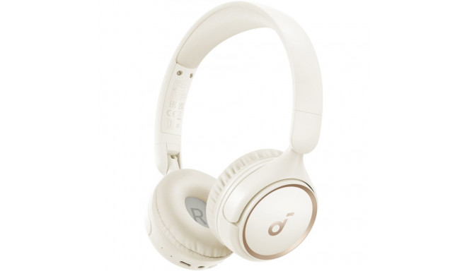 "Anker Soundcore H30i over-ear BT Headset white"