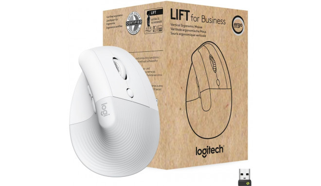 "Logitech Lift for Business Vertical mouse ergonomic 6 buttons wireless Bluetooth 2.4 GHz Bolt USB r