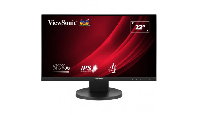 "55,9cm/22"" (1920x1080) ViewSonic VG2208A 16:9 FHD IPS 5ms 100Hz HDMI DP Speaker Black"