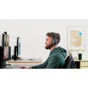 "Logitech Zone Vibe Wireless Headset full size Bluetooth wireless USB-C via Bluetooth adapter graphi