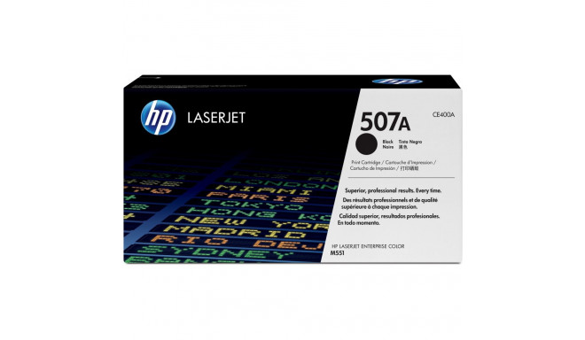 "HP 507A original original Toner cartridge CE400A black standard capacity 5.500 pages 1-pack"