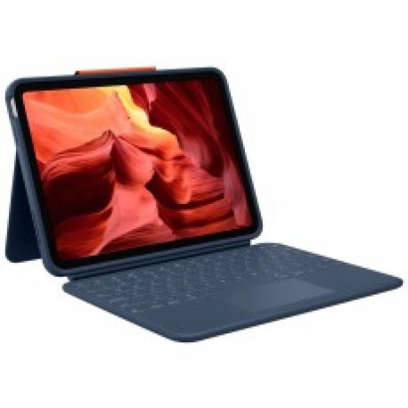 "Logitech Rugged Combo 4 Touch for iPad 10th gen Classic Blue (DE)"