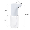 Promedix automatic dispenser, dispenser container for liquid soaps, disinfectant liquids, 300ml, 4xA