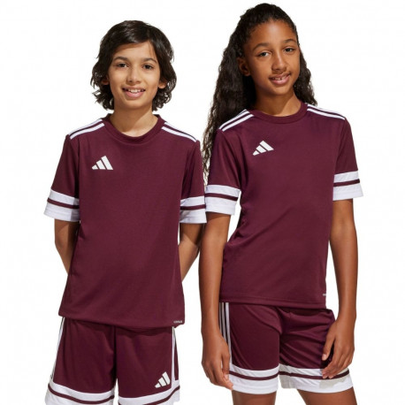 adidas laste särk Squadra 25 JC8667 116cm, bordoopunane
