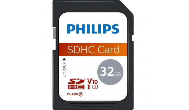 Philips mälukaart SDHC 32GB Class 10