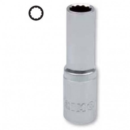 Deep double hexagon socket 27mm 1/2" Irimo blister