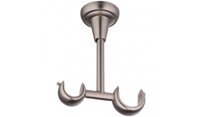 CURTAIN ROD BRACKET CEIL DOUB D19/25 MCH
