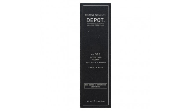 Depot nr 506 Invisible Color poolpüsiv juukse- ja habeme värv Natural Graphite 60 ml