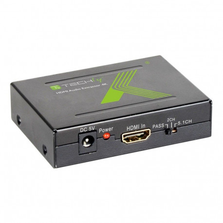 Techly heli eraldaja IDATA HDMI-EA HDMI SPDIF + RCA R/L
