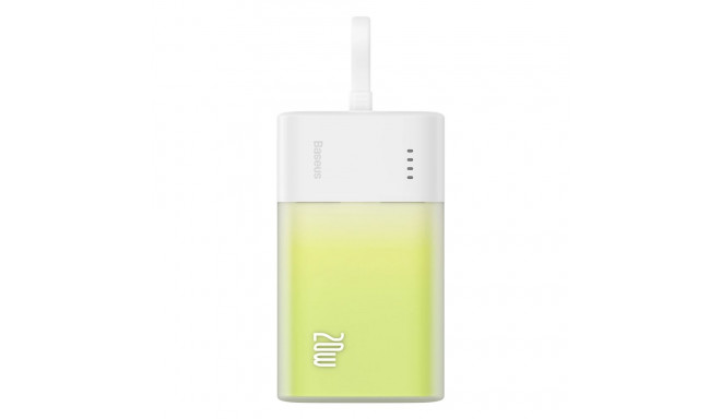 Baseus Popsicle 5200mAh 20W Powerbank with Built-in Lightning Cable (+ White Baseus Simple USB-C - U