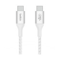 "Belkin BOOST CHARGE 240W USB-C auf USB-C Kabel, 2m, weiss"