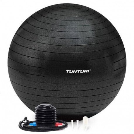 Võimlemispall Tunturi Anti Burst Gymball 65 cm must