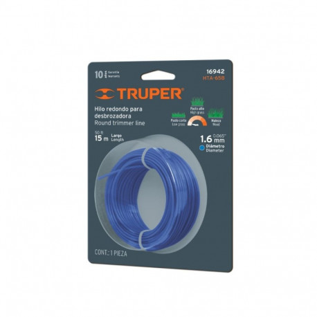 Truper ümar trimmeri jõhv 1.6mm/15m