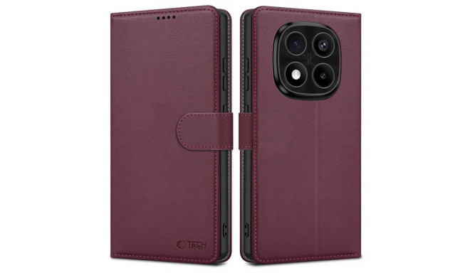 TECH-PROTECT WALLET XIAOMI REDMI NOTE 14 PRO 5G / PRO+ PLUS 5G / POCO X7 5G MULBERRY