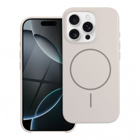 Case for iPhone 16 PRO Premium Glossy Mag Cover compatible with MagSafe and Camera Control button wh