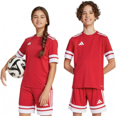 adidas laste särk Squadra 25 JJ0051 164cm, punane