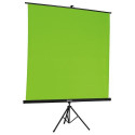 Hama 00021571 background screen Green Fabric