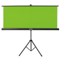 Hama 00021571 background screen Green Fabric