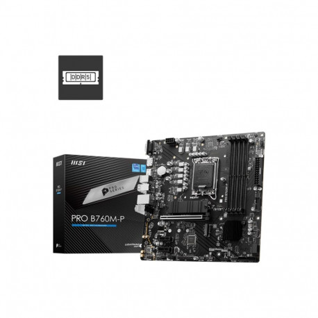 Motherboard - MSI Pro B760m-p, Blue