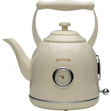 Gorenje elektriline veekeetja K17CLIN 1.7L 2000W, kreem