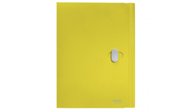 3 Flap Folder Leitz Recycle A4 PP Yellow